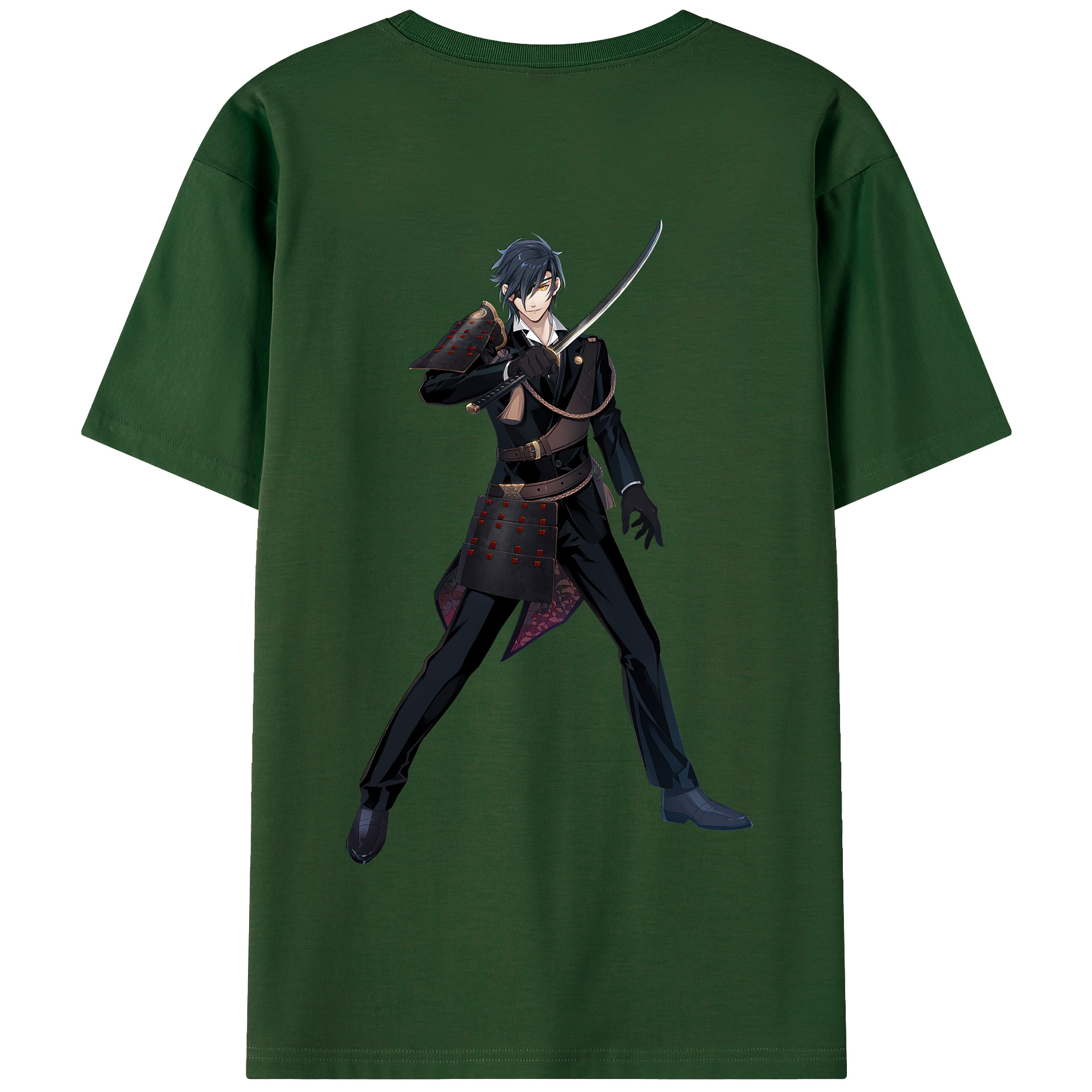 （画像用） 刀剣乱舞 Touken Ranbu 綿100％半袖Tシャツ（背面プリント）